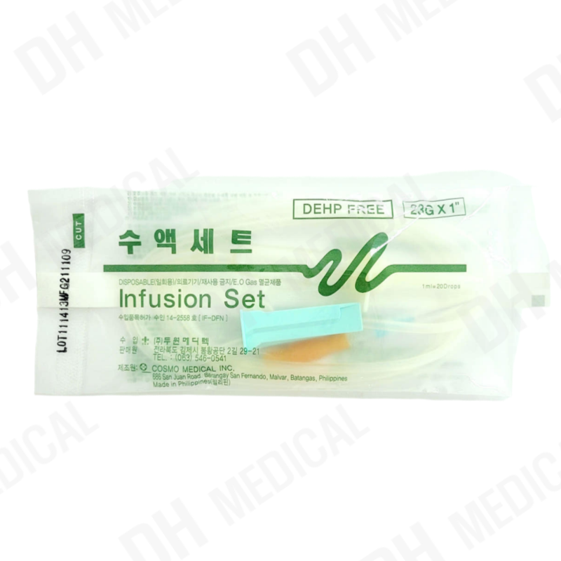 두원메디텍 수액셋트 유침 23G 50개입