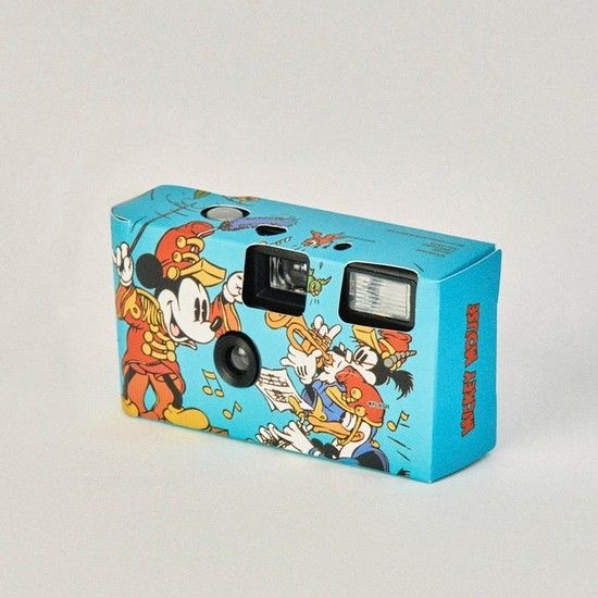 영차컴퍼니 [무케] _아날로그 카메라 미키마우스 디즈니 정품 캐릭터 필름카메라