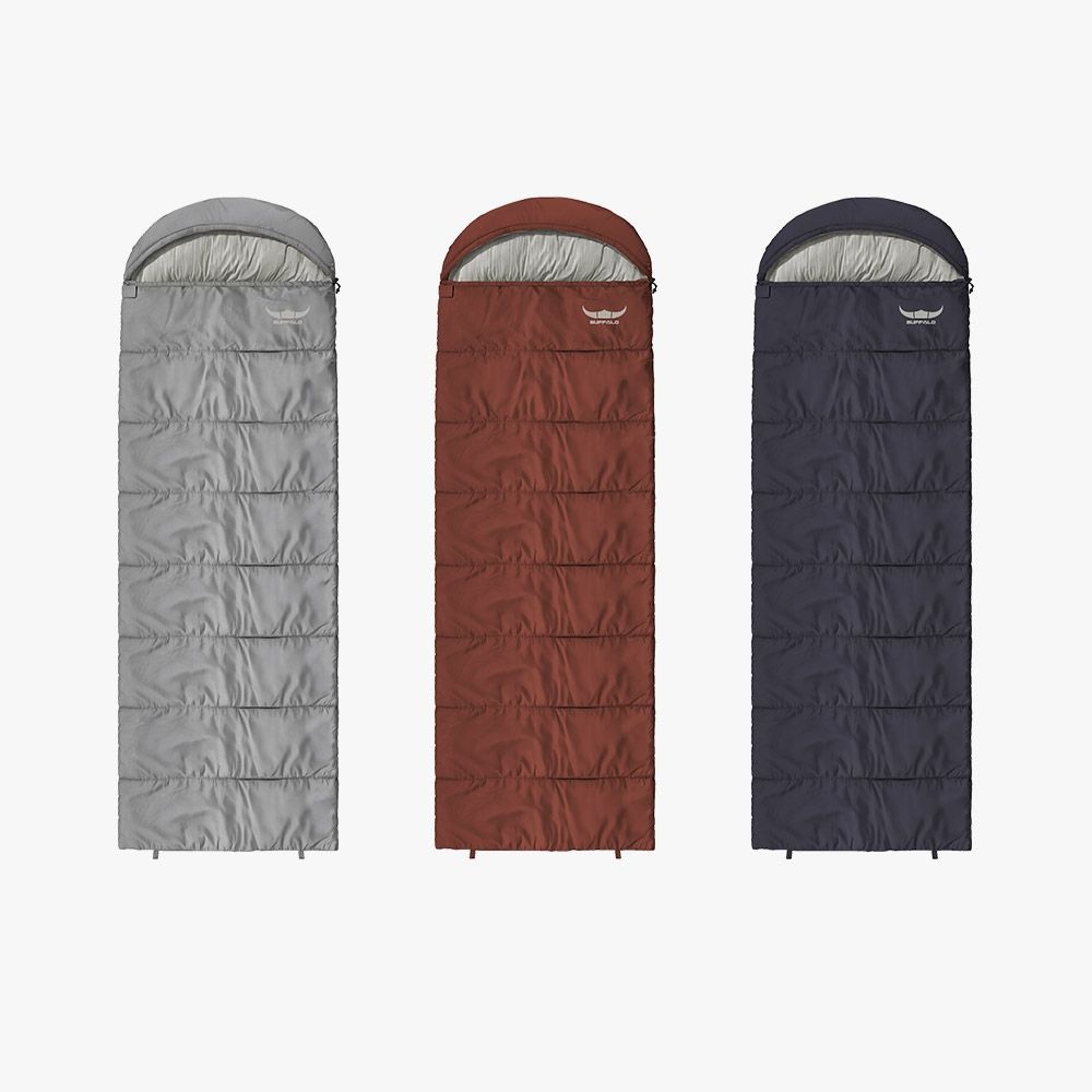 버팔로 캠핑 이불 침낭 사계절 차박 담요대용 더블가능 더비침낭