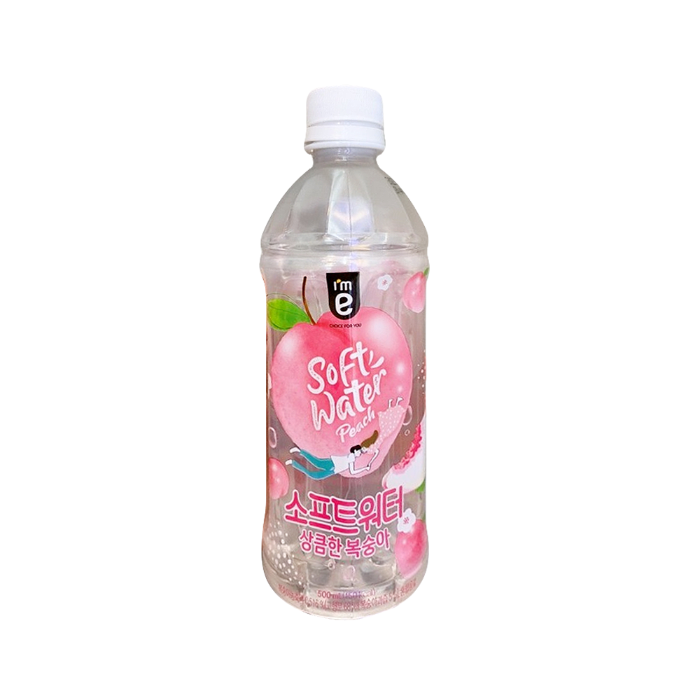 이마트24 아임이 소프트워터 상큼한복숭아 페트음료 500ml x 4개