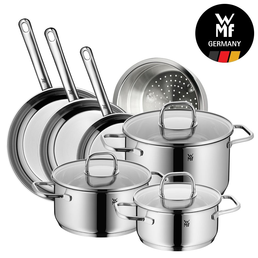 WMF WMF [WMF] NEW사피르 양수냄비,후라이팬 7종세트 (16L+20L+20H+20FP+24FP+28FP+찜기)