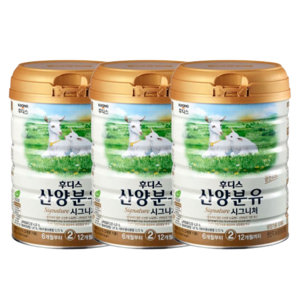일동후디스 후디스 산양분유 시그니처 2단계 800g, 3개