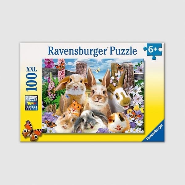 보드엠 [보리보리]R109494 오밀조밀 토끼들 XXL 100피스