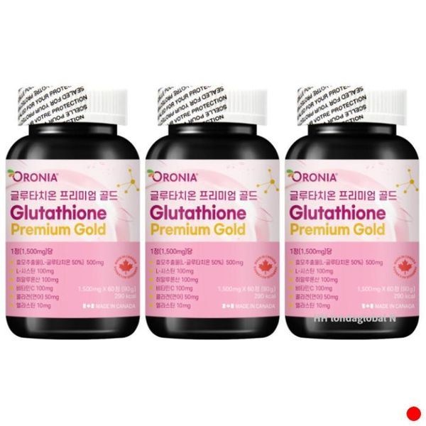 [하프클럽]오로니아 글루타치온 프리미엄 골드 콜라겐 60정 X3