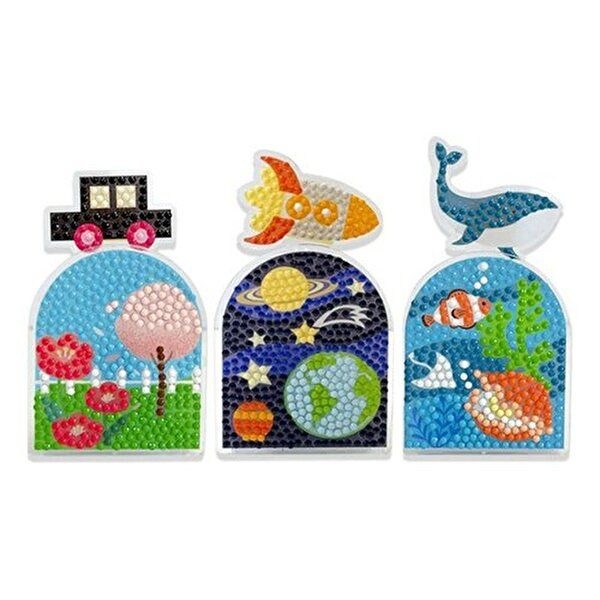 [VY협력업체][브이와이][VCMQ3ZZO]태양전지 보석십자수 흔들이 만들기 - 1인용