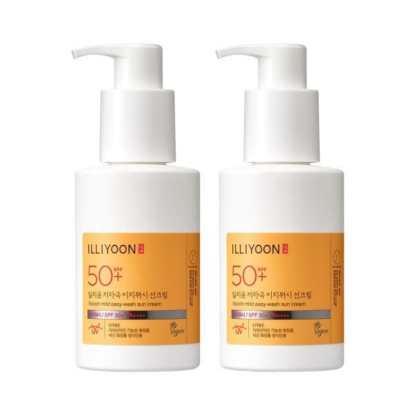 저자극 이지워시 선크림 150ml 2개 &lt;779012&gt;