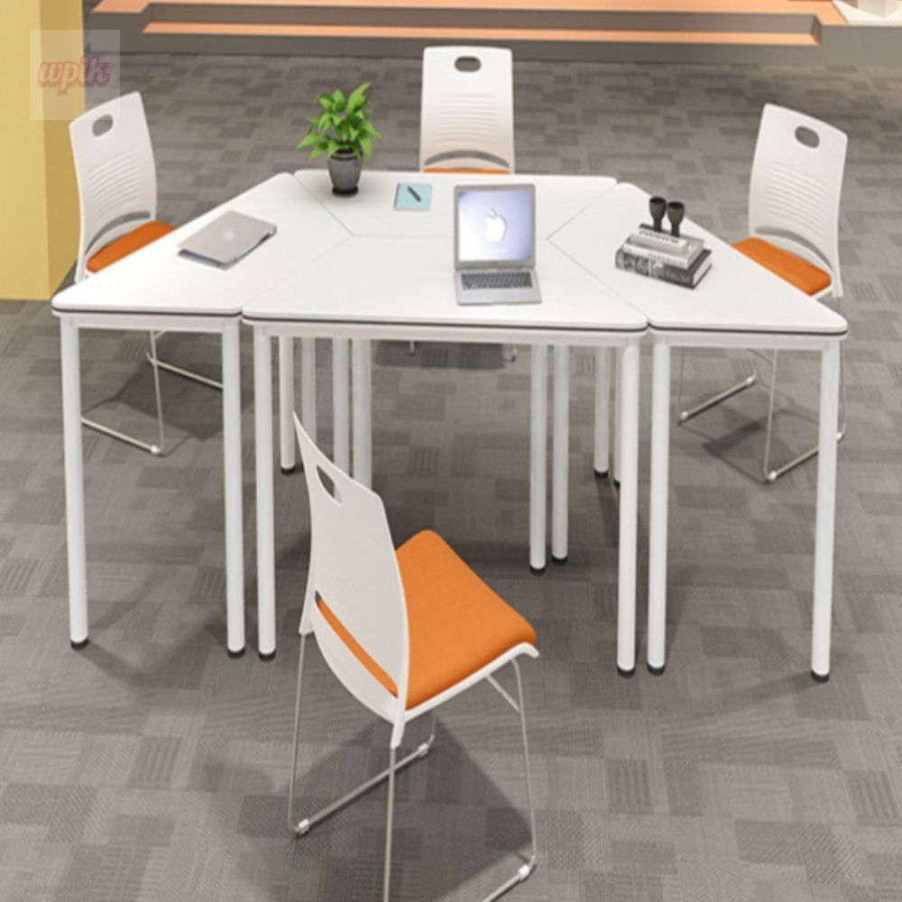 꾸러기따잇협력사 꾸러기따잇 회의용테이블 모임용책상4P 학원강의실책상 협업용회의책상