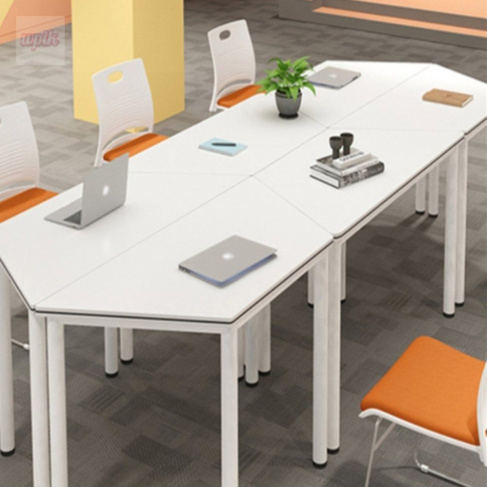 꾸러기따잇협력사 꾸러기따잇 디자인 사무실테이블 6P 학원강의실책상 직장인회의책상