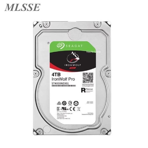 씨게이트 아이언울프 프로 NAS 4TB 7200RPM 128MB ST4000NE001 3.5 인치 SATA 하드 드라이브 100% 테스트