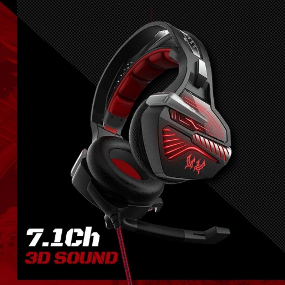 KOTION EACH 게이밍 헤드셋 LED 라이트 7채널 가상 사운드 프로 게임용