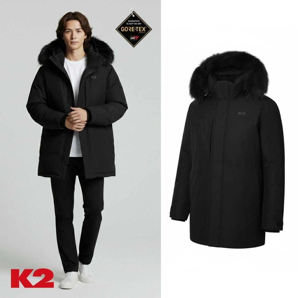 [백화점출고] K2 패딩 구스 다운 남성 프리미엄 G900 트리니티 고어텍스 자켓 점퍼