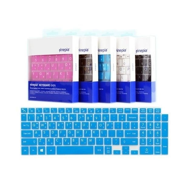 [문자인쇄키스킨] LG 2020 그램 17Z90N-VA7WK용 한영자판