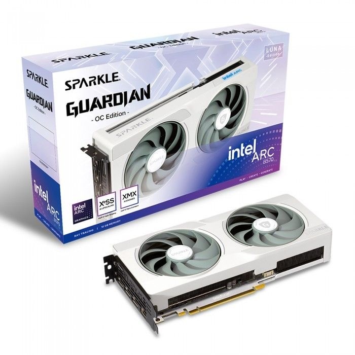 SPARKLE Arc B570 GUARDIAN LUNA OC D6 10GB