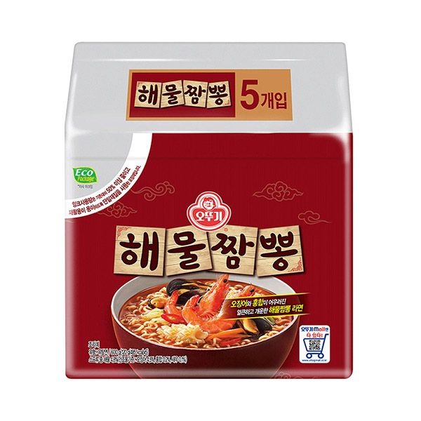 오뚜기 해물짬뽕 120g 40개