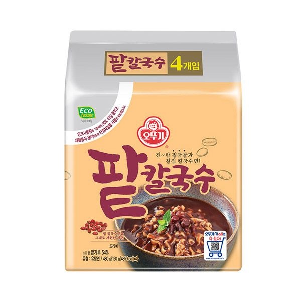오뚜기 팥칼국수 120g 16개