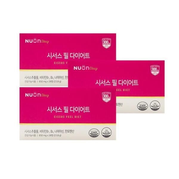 [셀러허브 식품] 뉴온 시서스 필 다이어트 850mg x28정x3박스