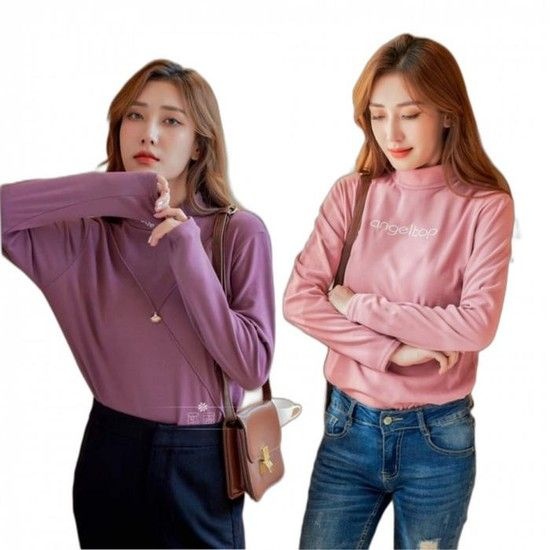 [오노마] ONM 목티 긴팔티 터틀넥 핀턱목티 양면 드랄론 반폴라