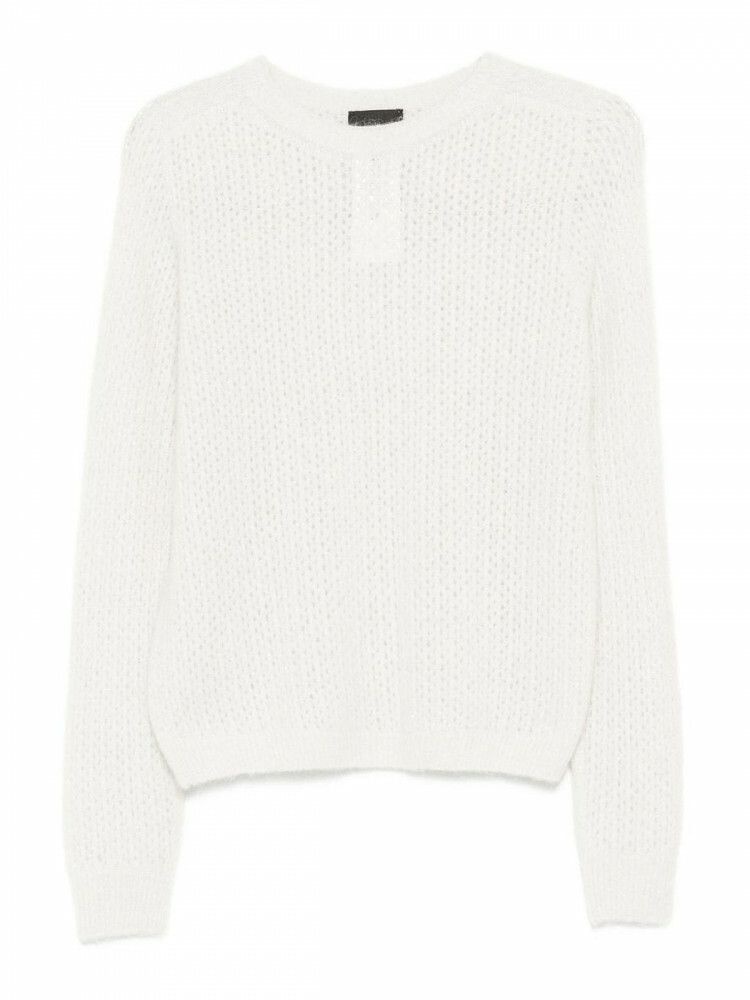 리우조 리우조 [관부가세포함] 라프리마 여성 크루 넥 스웨터 CF5389MA86QM9835 화이트 /8