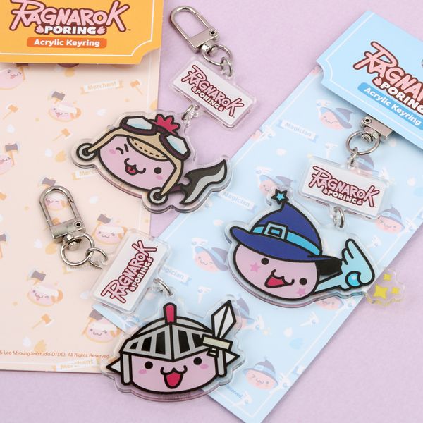 아이러브캐릭터 라그나로크 포링즈 아크릴키링 (6종)