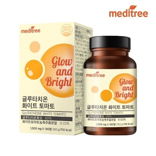 [하프클럽]메디트리 대용량 글루타치온 화이트토마토 1박스 180정 (6개월)