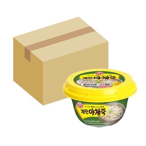 [하프클럽](오뚜기) 부품 계란야채죽 285g 12개입 죽