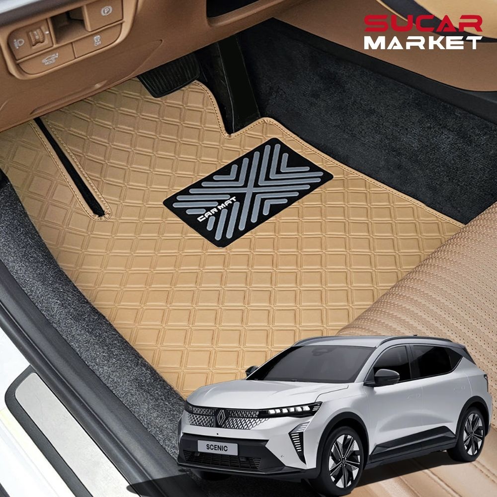 누리가람 세닉 E-Tech 스퀘어 가죽 발매트 방수트렁크 차량용품