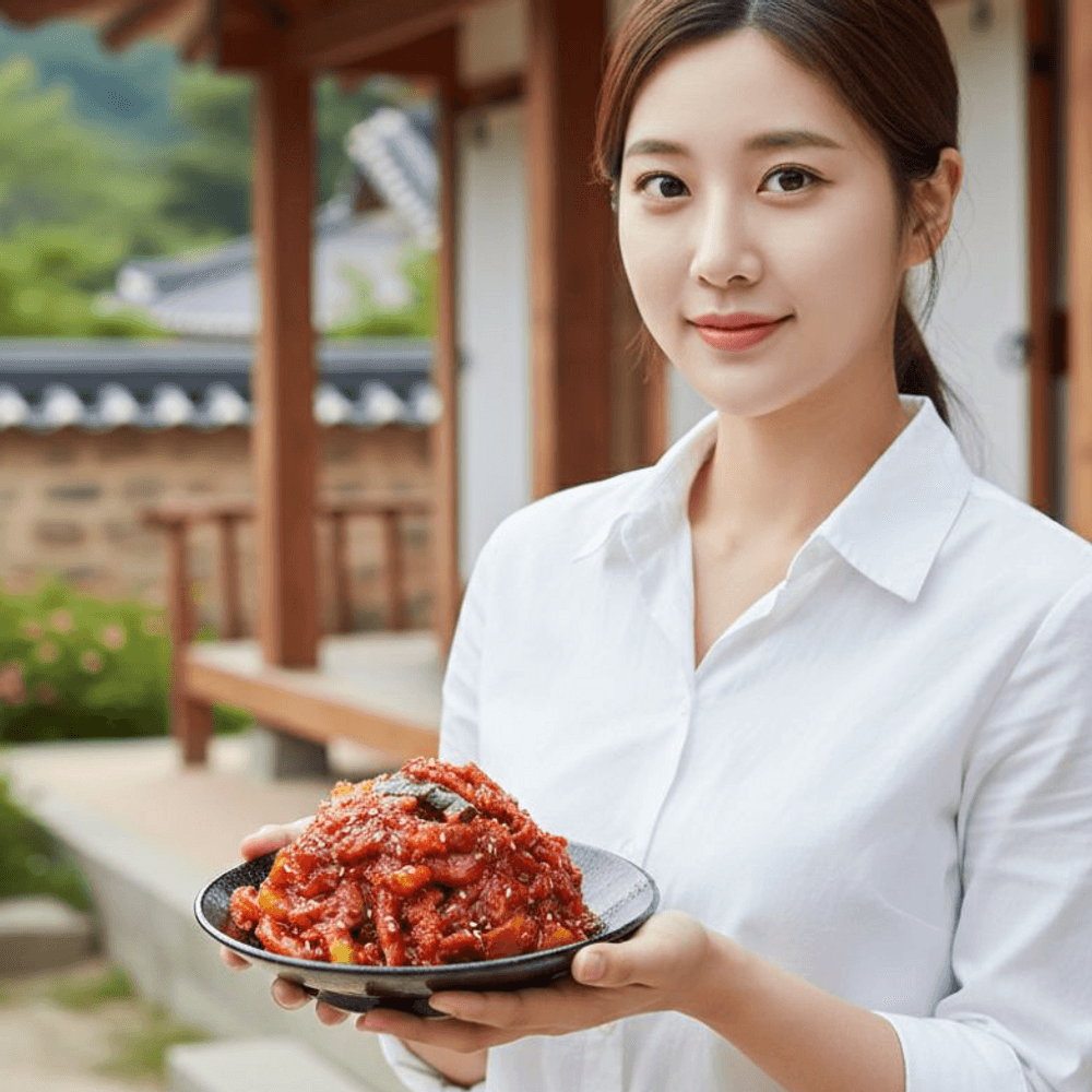 위잇샵협력사 [새콤달콤 감칠맛] 홍어외길 한석길의 명태회무침 3kg