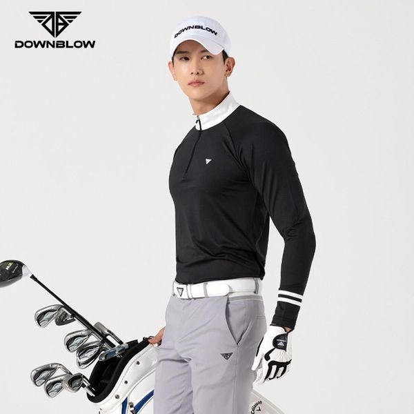 [하프클럽]블로우DBFWLB6002M남자골프반집업티숙편안한골