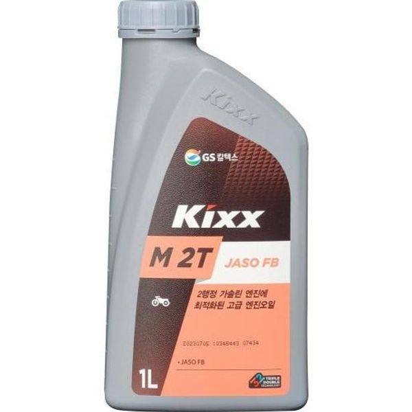[하프클럽]GS칼텍스 엔진오일 Kixx M 2T FB_12/1L (슈퍼2스트로크오일/2사이클) L5122AL1K1 1EA