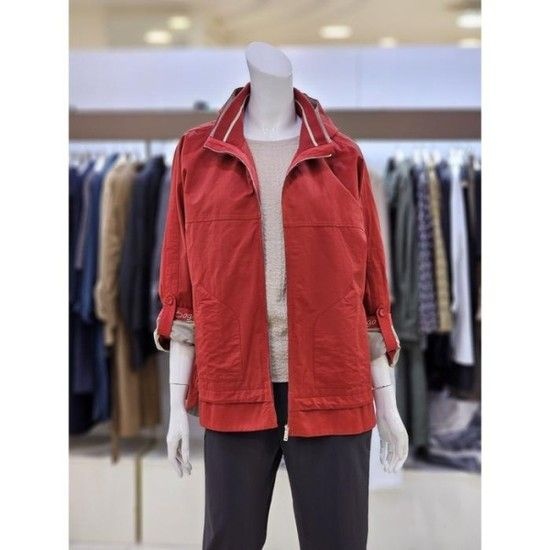 소고 세이브존07 여성 이중 카라넥 소매 롤업 포인트 점퍼 AJ1GA02