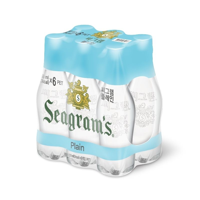 [매장배송]씨그램 플레인 무라벨 (350ML*6입)