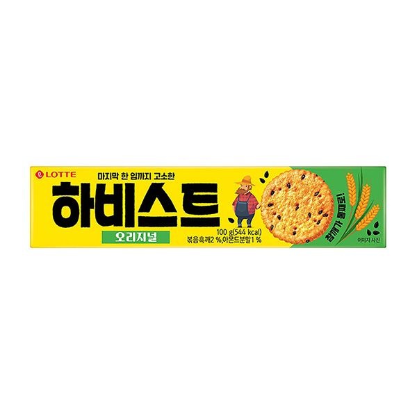 롯데 하비스트 오리지널 100g 20개