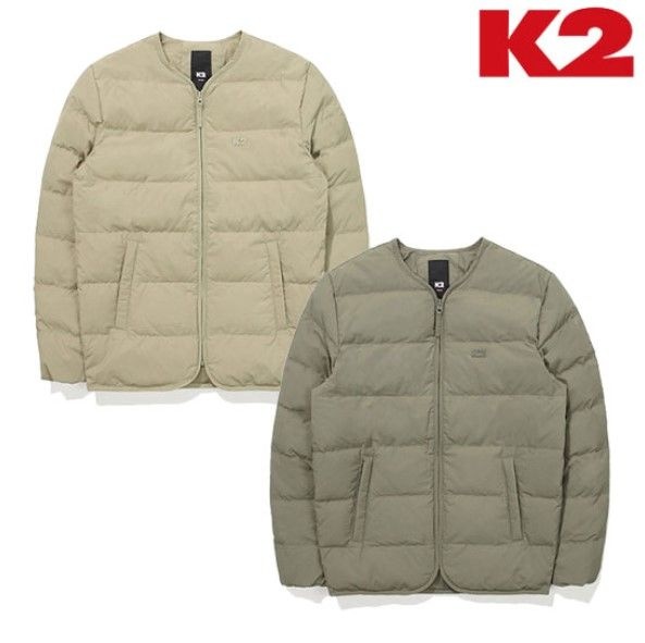 [롯데백화점] K2 남성 간절기 ON_U넥 초경량 슬림다운 GMU24581 LE1217542831