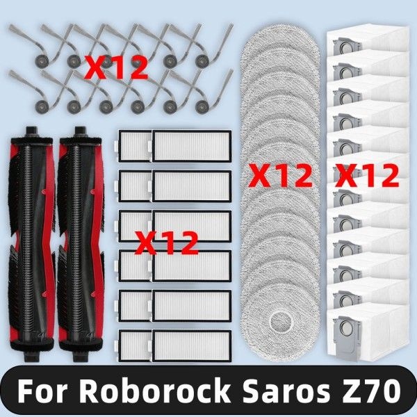 상품상세참조 [해외] 호환 가능 ( 로보락 Saros Z70 ) 교체 부품 액세서리 메인