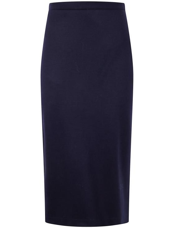 25FW 해리스와프런던 스커트 AZ7180MYM 358 NAVY BLUE