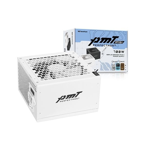 DARKFLASH 퍼펙트모스트 700W 80PLU브론즈 ATX3.1 화이트