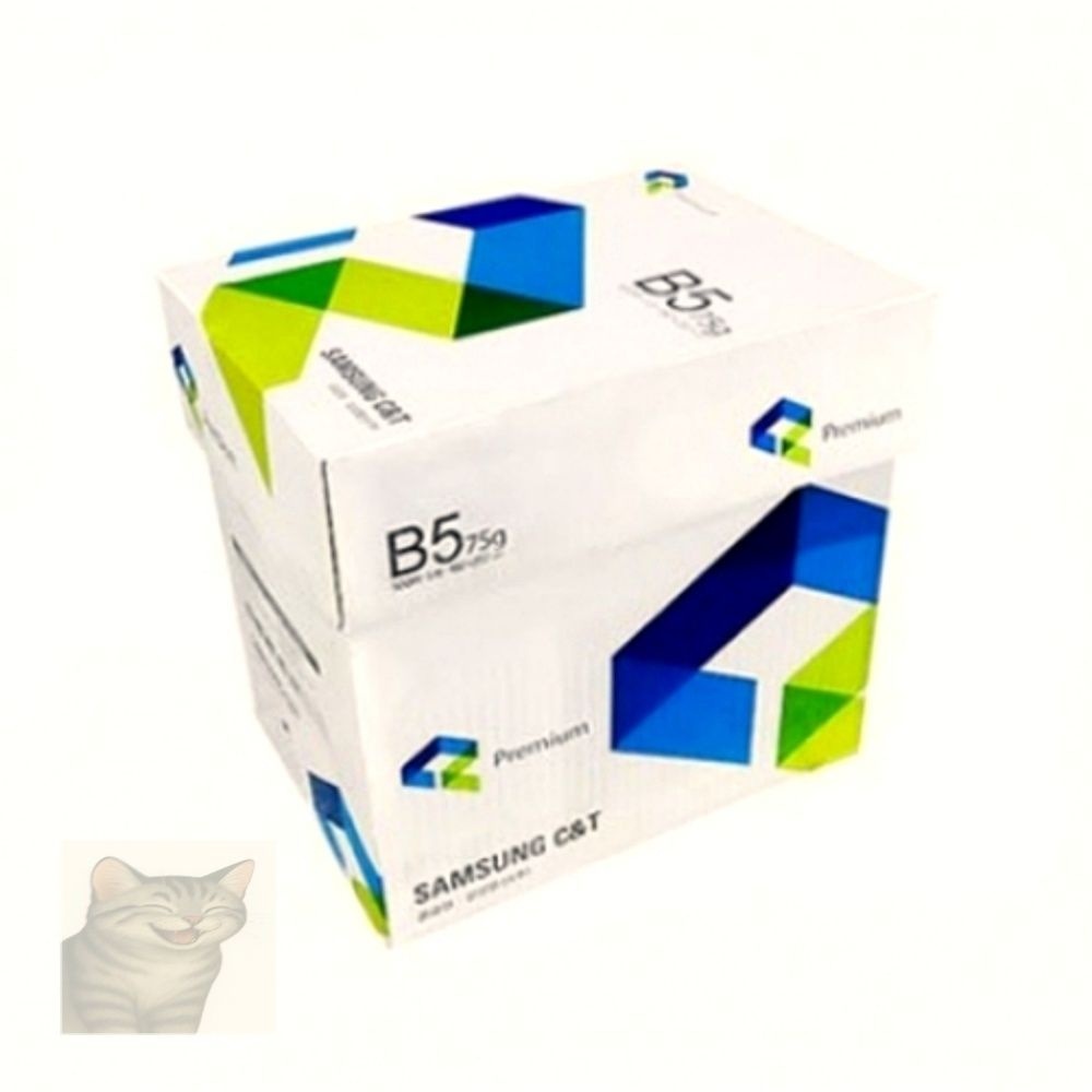 복사용지 B5 75G 500매 1박스 프리미엄용 인쇄 사무실 대용량