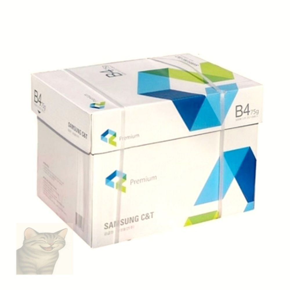 복사용지 B4 75G 500매 1박스 프리미엄용 출력 사무실 대용량