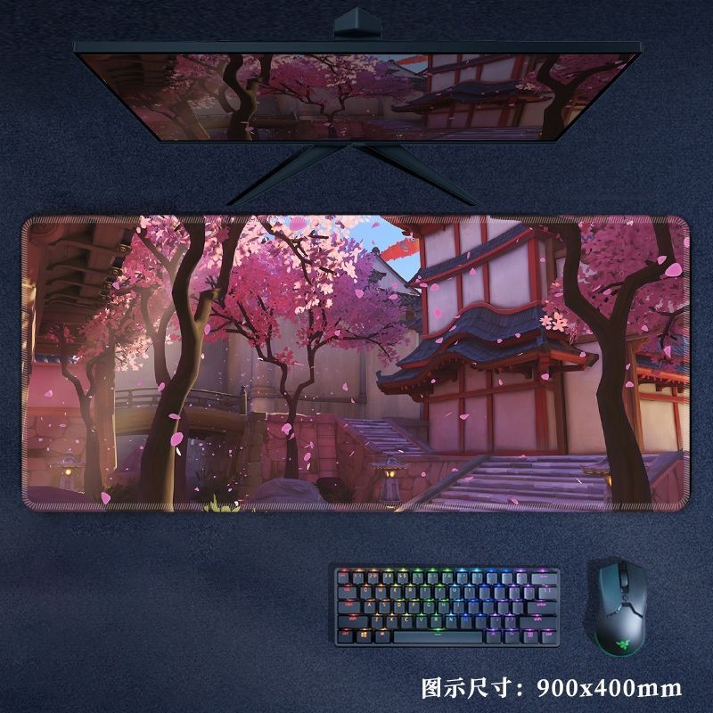 [해외] 오버워치 마우스 패드 D.VA 겐지 솔저 76 디바