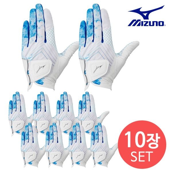 미즈노 골프 [하프클럽]미즈노 W그립 남성 골프장갑 10장