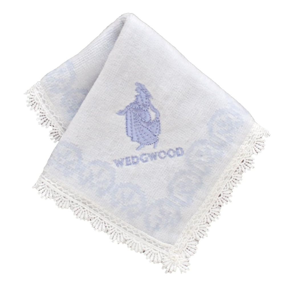 웨지우드 레이스 타월 손수건 재스퍼 화이트 22cm 260510-5202-10