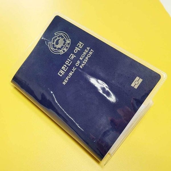 에이치플러스몰 [하프클럽]여권 케이스 투명 저렴한여권지갑 여권지갑