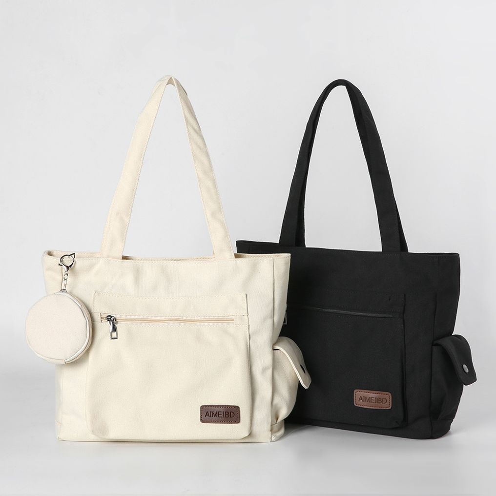 캐주얼빅백 여자 숄더백 노트북 대학생 캐주얼 여행 데일리 가방 여대생 호보백 중고생