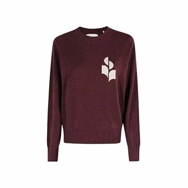 [이자벨마랑 옴므]이자벨마랑 에반스 로고 버건디 니트 남성 PU0051HA A1L04H 80BY