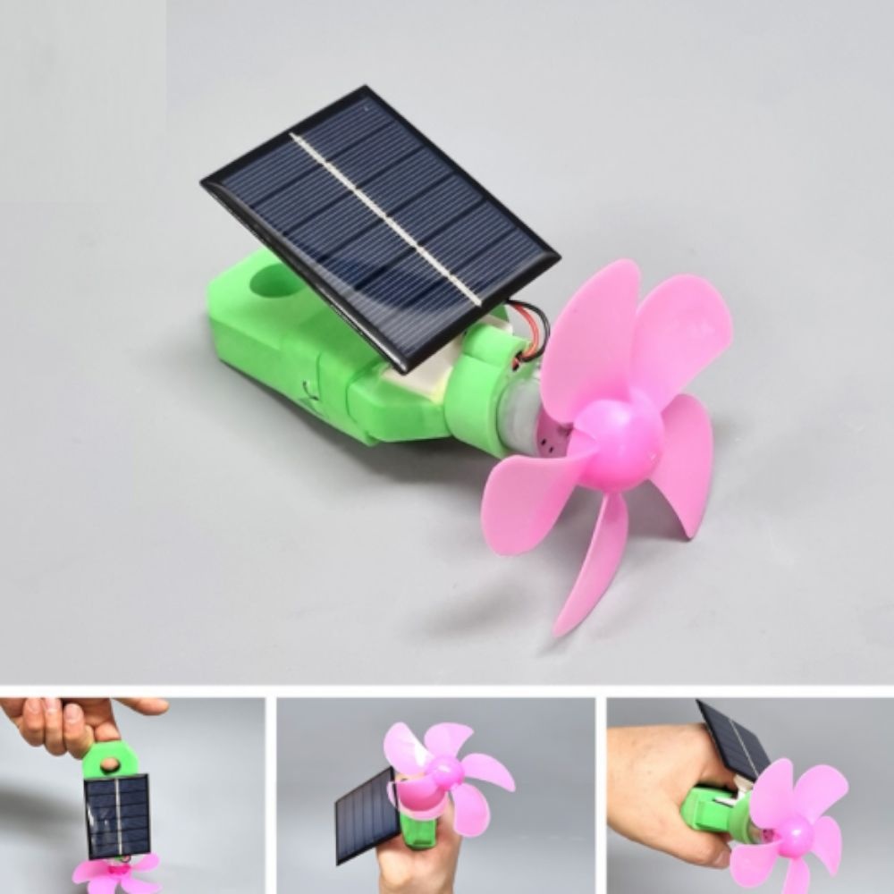 휴대용 태양광 선풍기 전기만들기 과학교구 초등학생