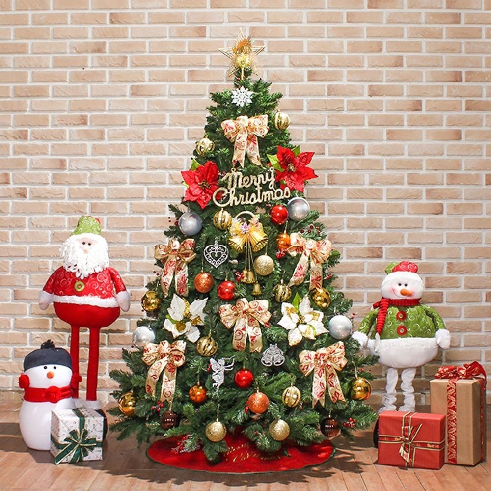 데코용품 풀세트 완제트리 카니발 골드레드 트리풀세트 트리