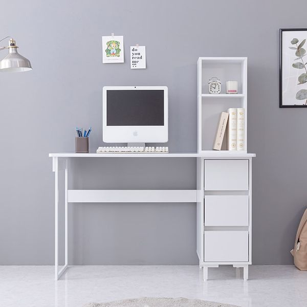 인터데코 책상+책장+서랍 세트 전면형책상 120cm P0000COT