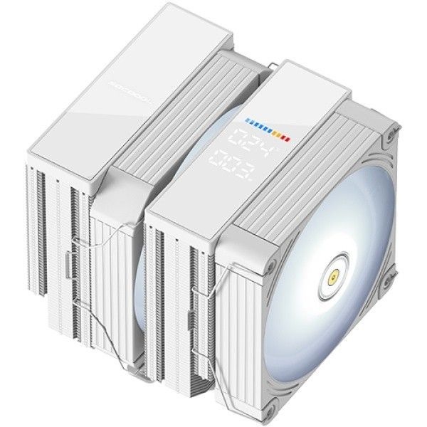 쌍철봉 쿨러 화이트