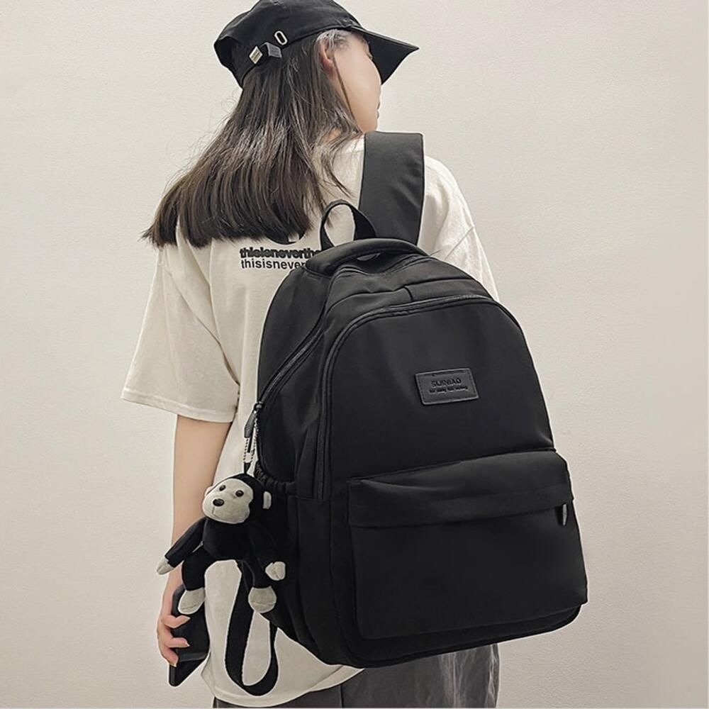 미니 가방 데일리 여자 백팩 캐주얼 노트북 여행 사용기 학생 휴대용 가벼운 여자백팩