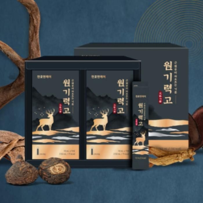 천호엔케어 천호엔케어 원기력고 홍삼 녹용 스틱 추석 선물 30포